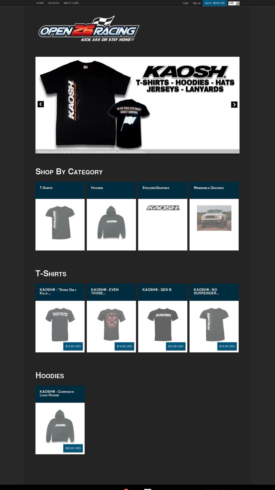 Copy of Stoked Shopify theme site example kaosh.us