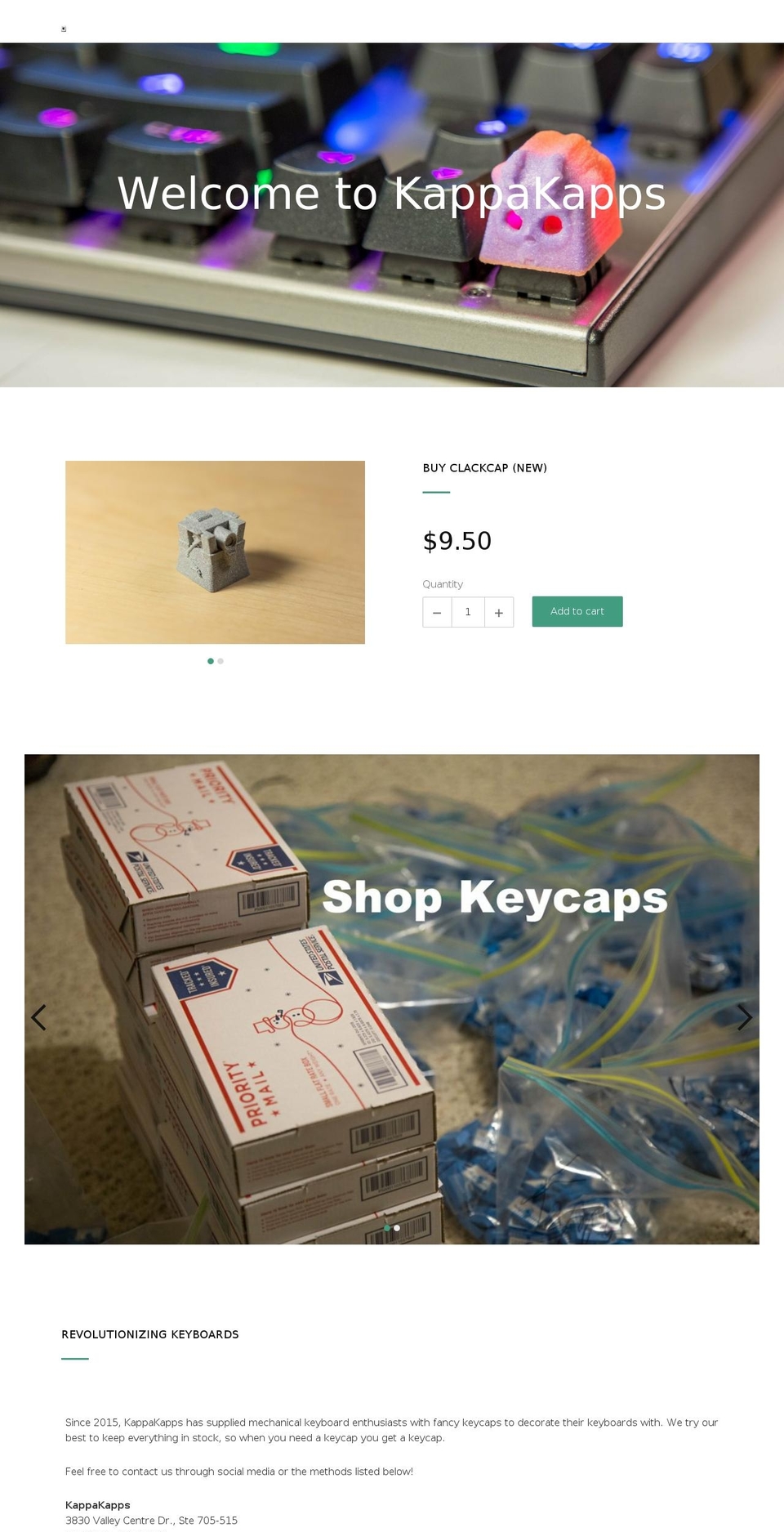 kappakapps.com shopify website screenshot