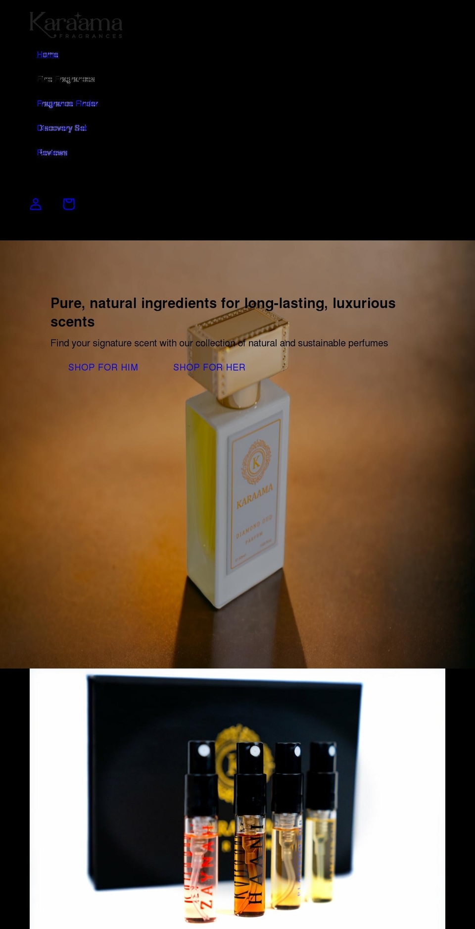 karaama.com shopify website screenshot