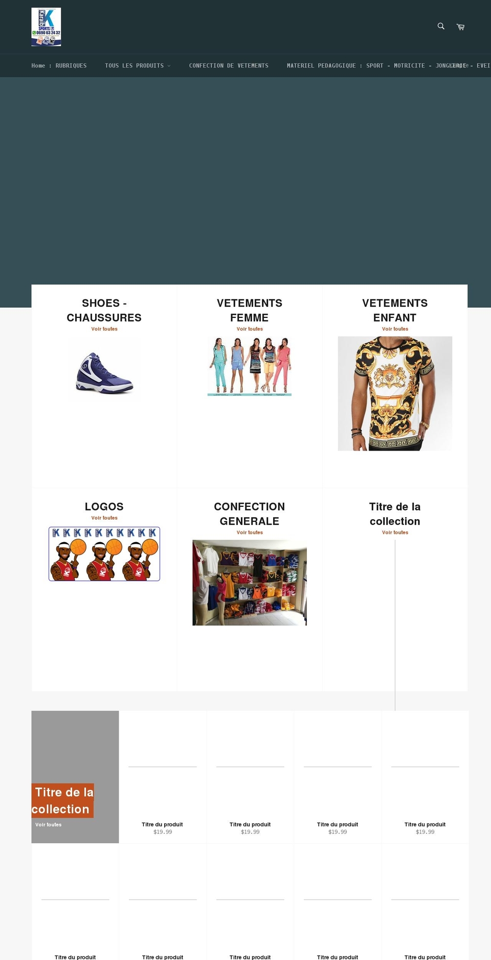 karaibsports.com shopify website screenshot