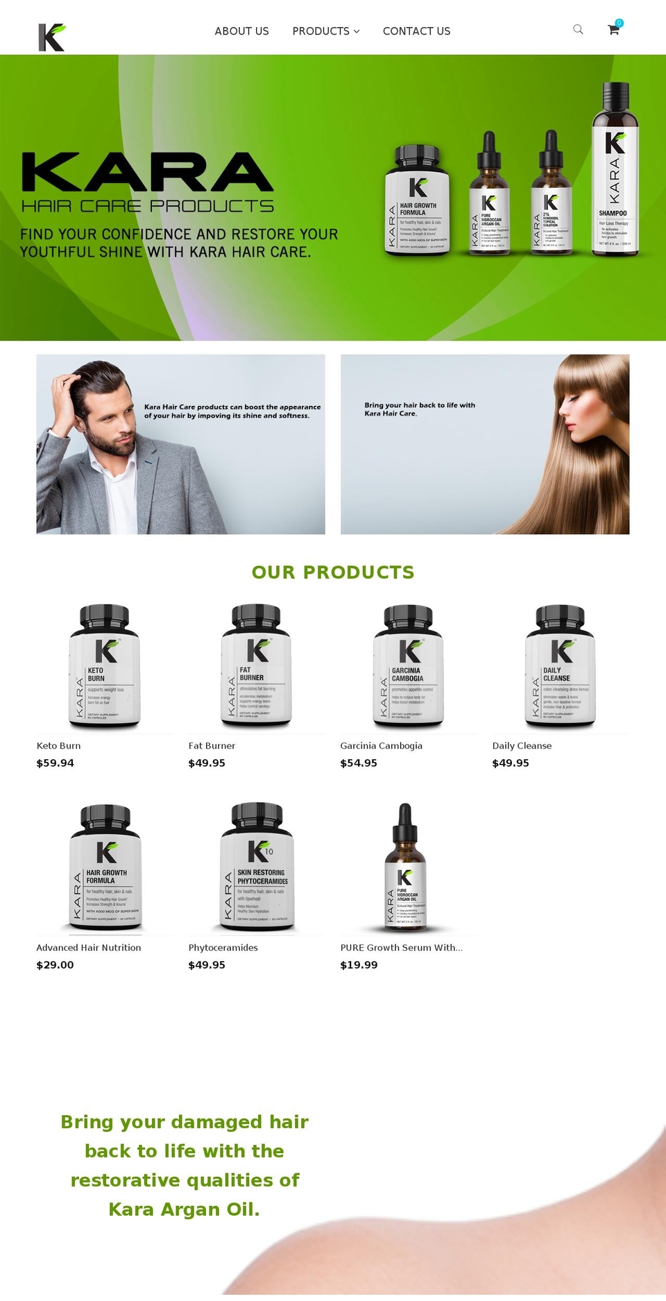 karanow.com — Shopify storefront screenshot