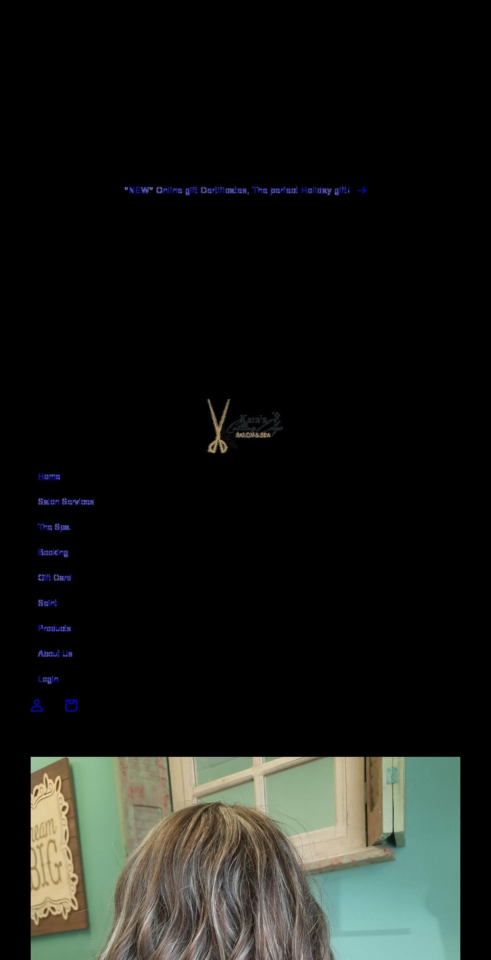 karascuttingedge.com shopify website screenshot