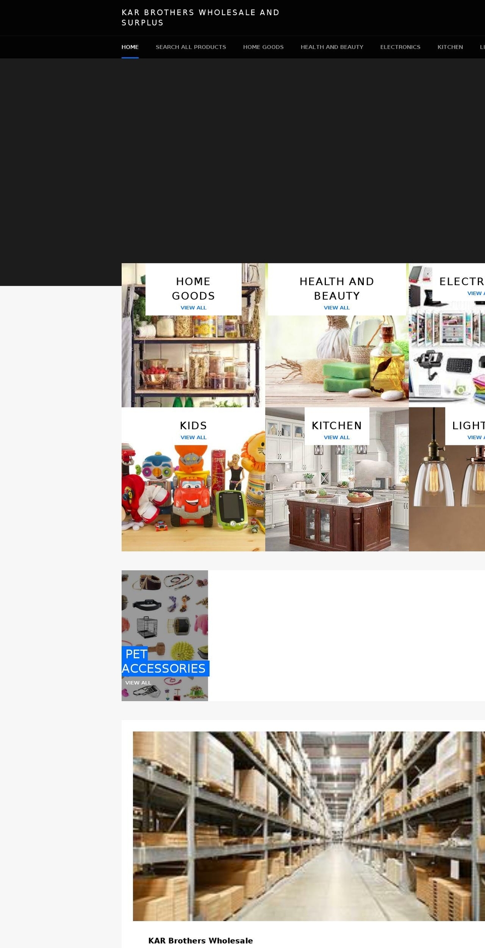 karbrothers.com — Shopify storefront screenshot