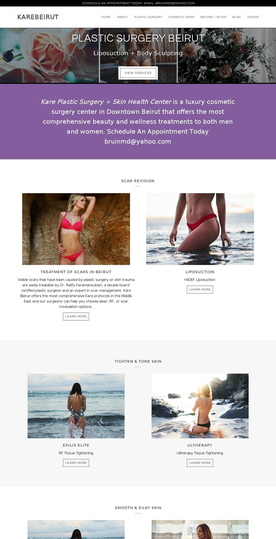 karebeirut.com — Shopify storefront screenshot