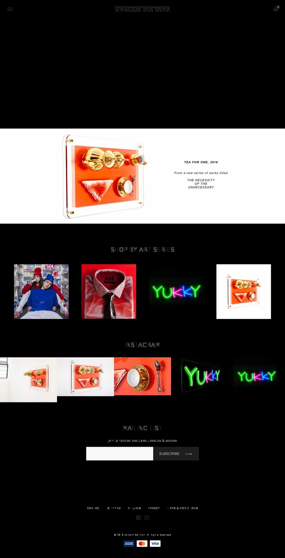 kareemsoliman.com — Shopify storefront screenshot