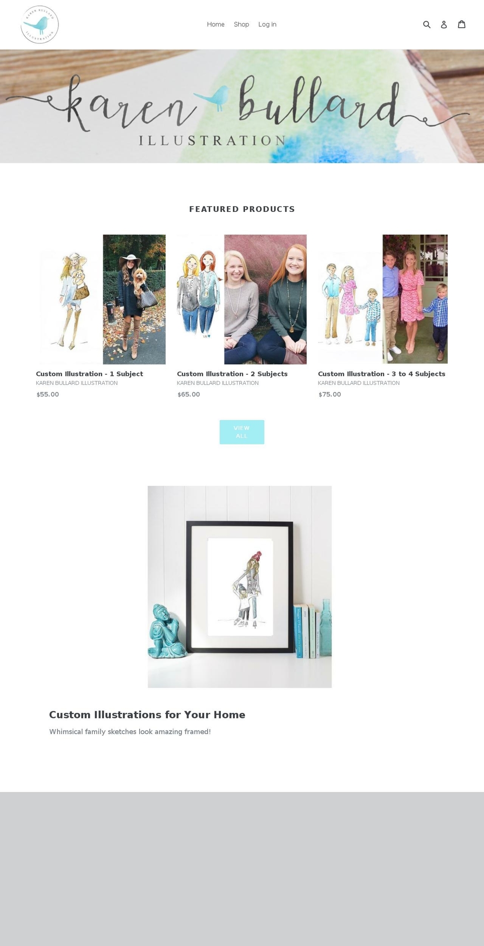 karenbullard.com — Shopify storefront screenshot