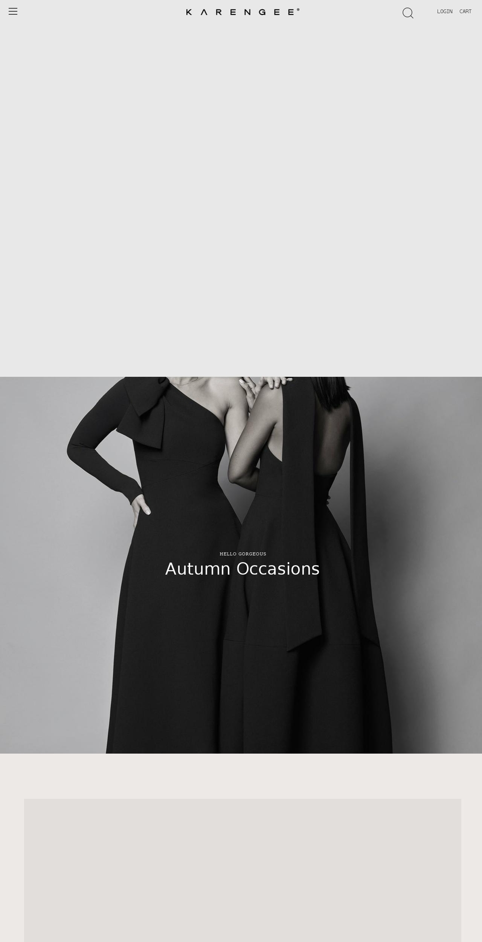 karengee.com shopify website screenshot