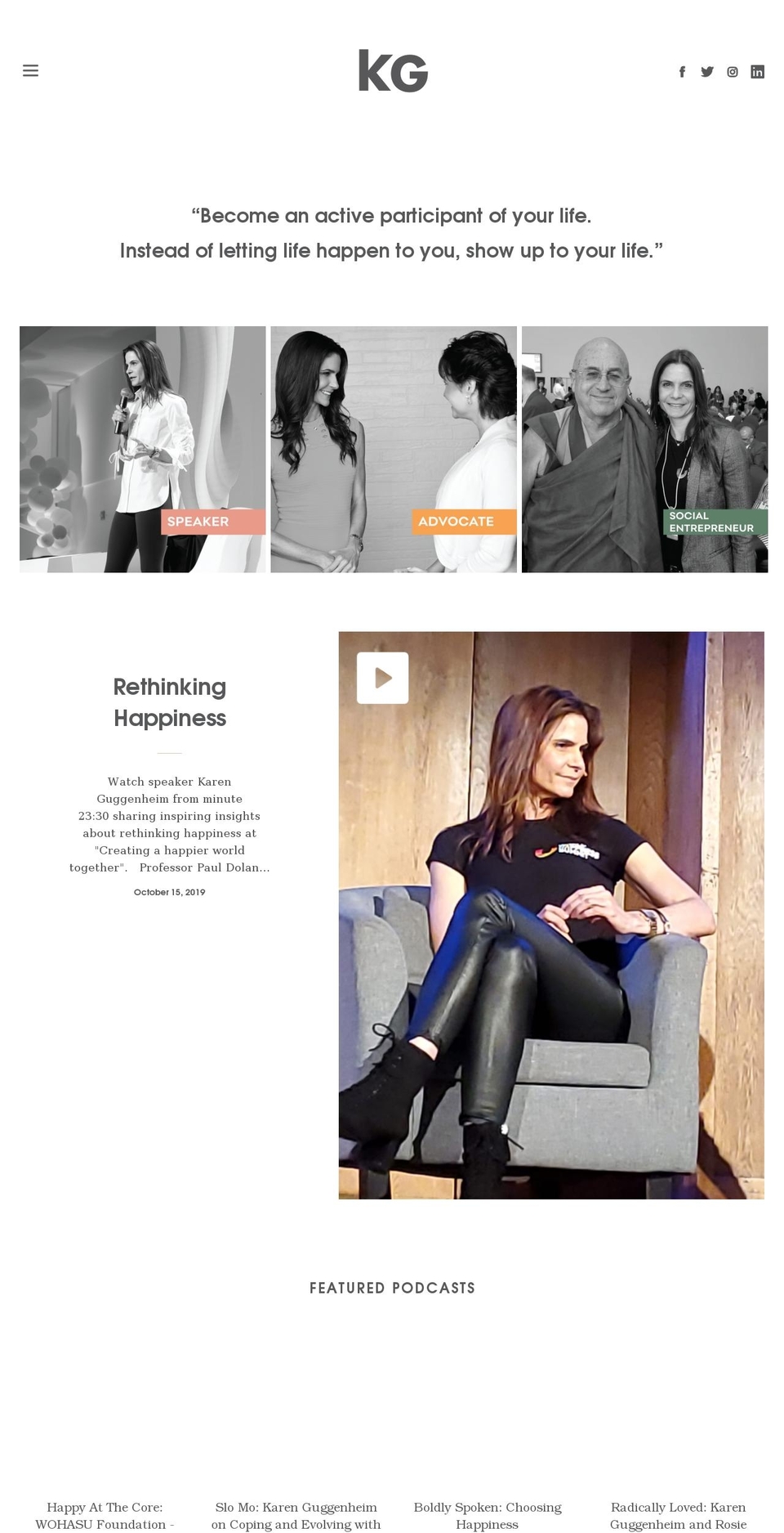 karenguggenheim.com shopify website screenshot