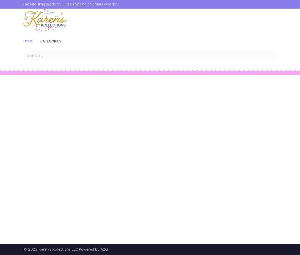 karenskollections.com shopify website screenshot