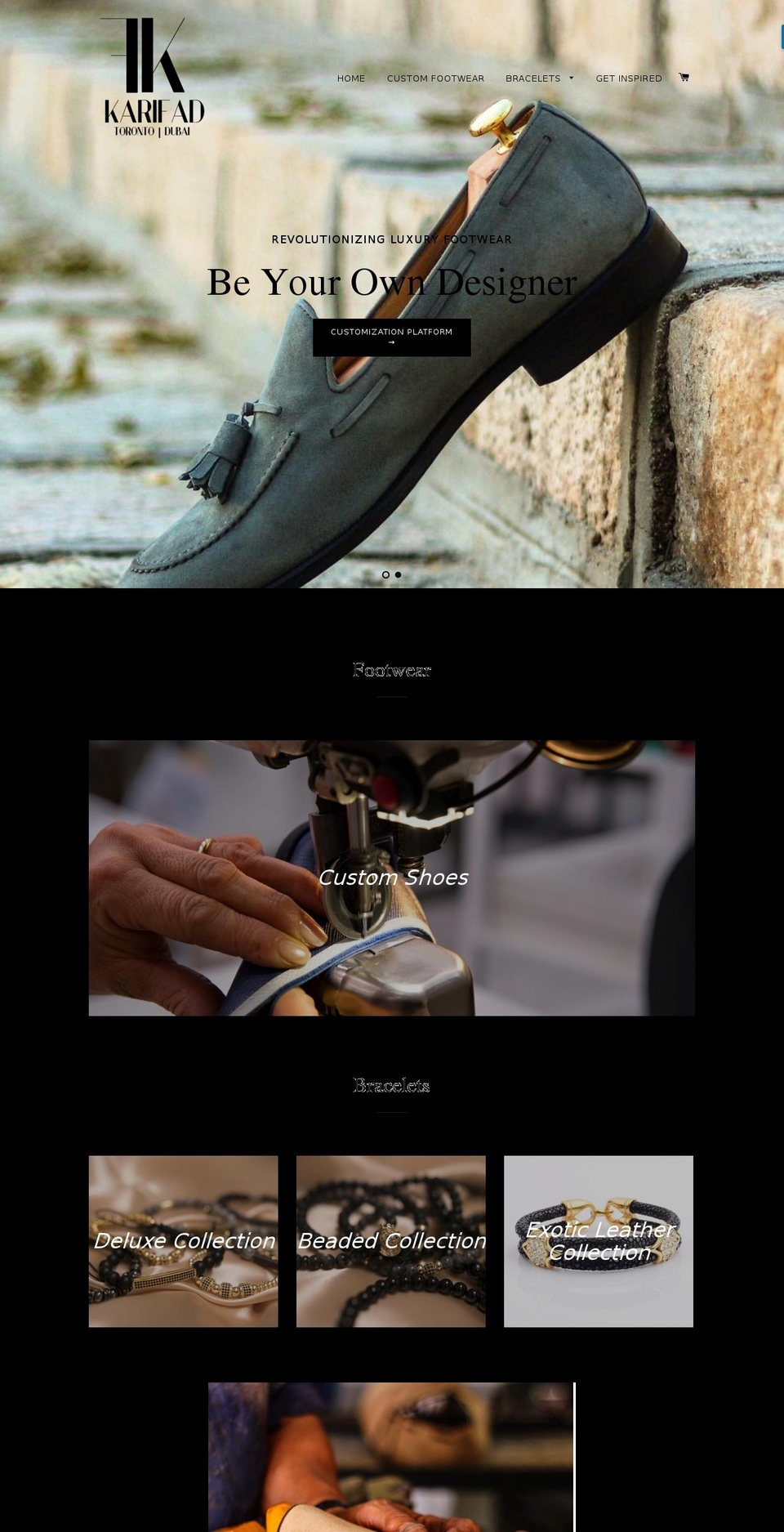 karifad.com — Shopify storefront screenshot
