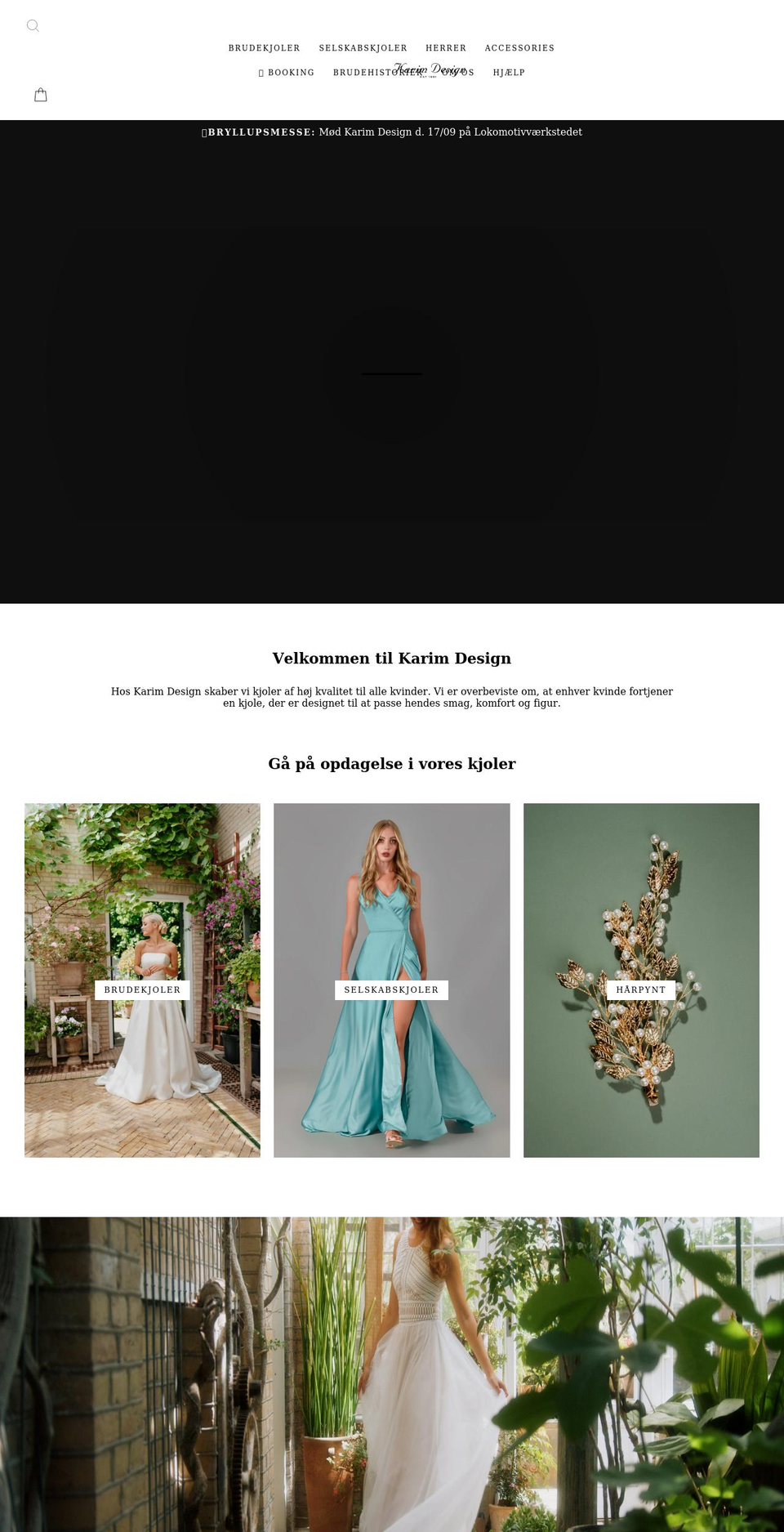 karimdesign.dk shopify website screenshot