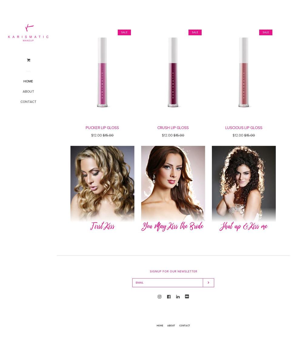 karismatic.com — Shopify storefront screenshot