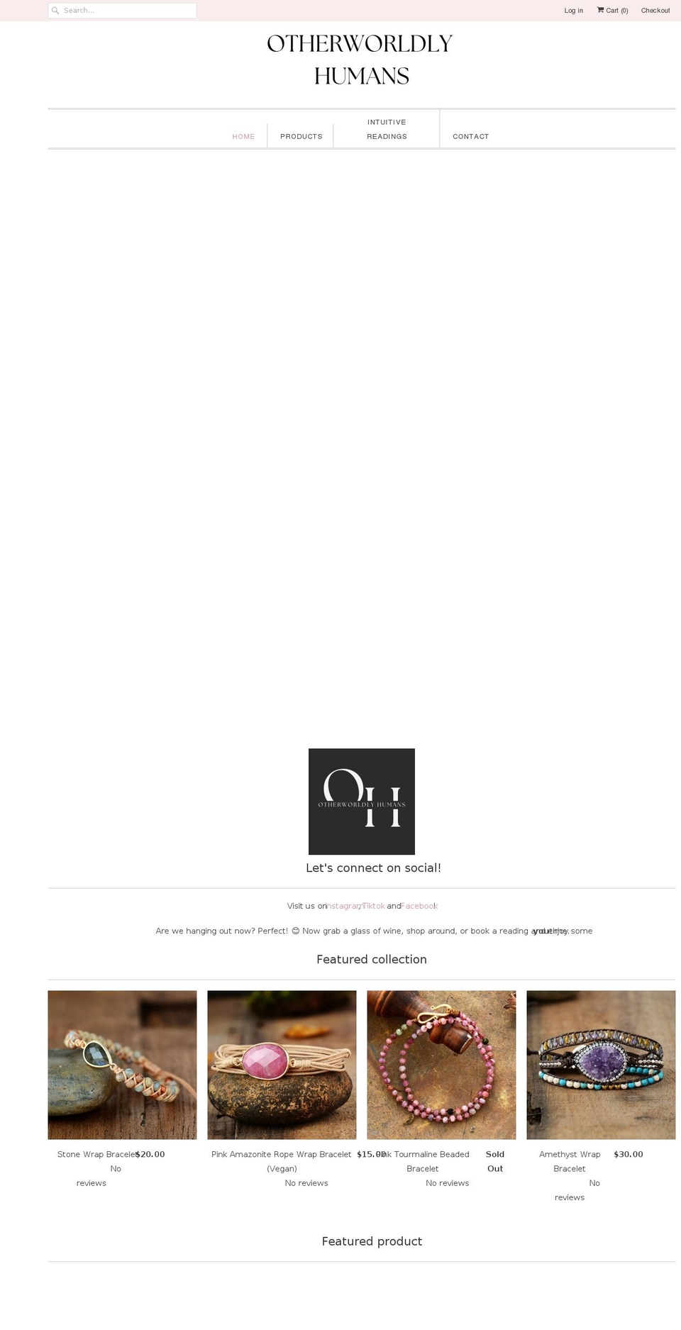 karitribble.com shopify website screenshot