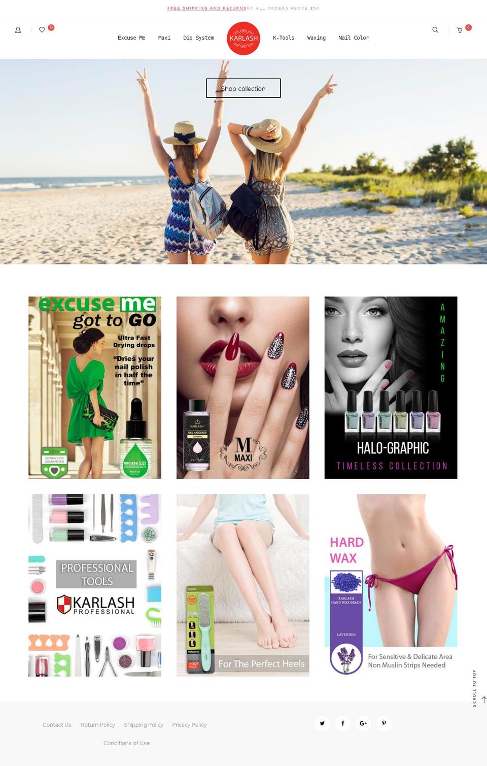 karlash.com — Shopify storefront screenshot