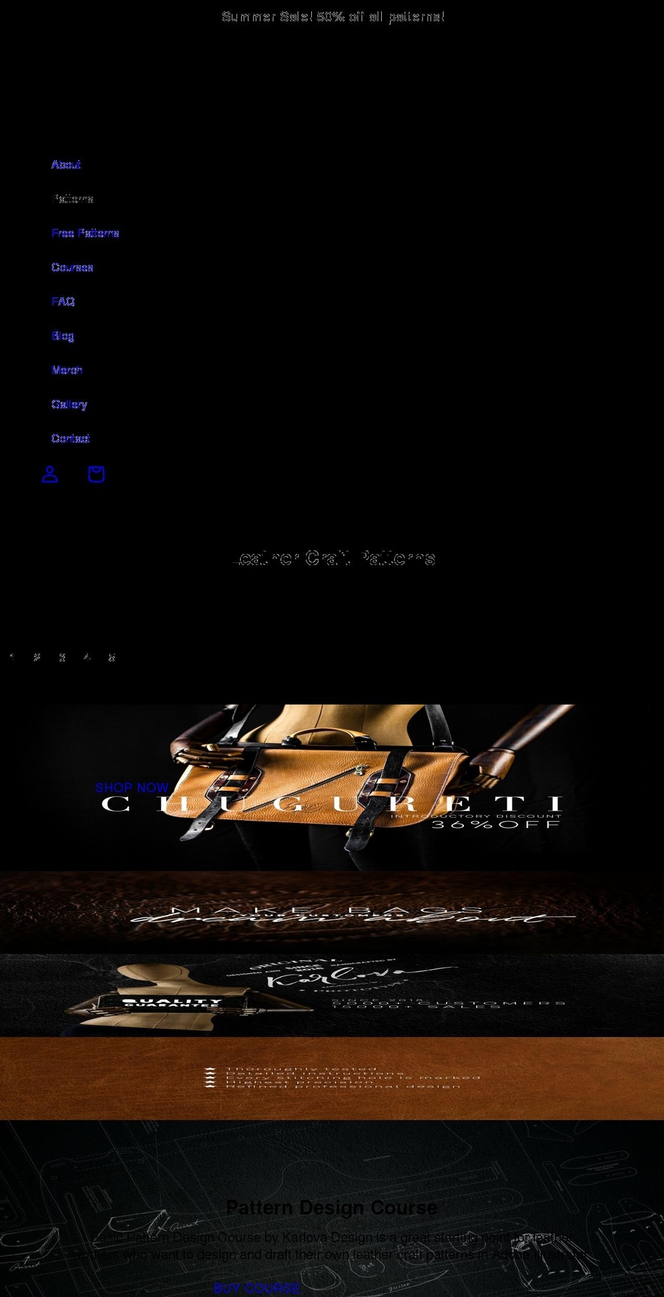 karlovadesign.com shopify website screenshot