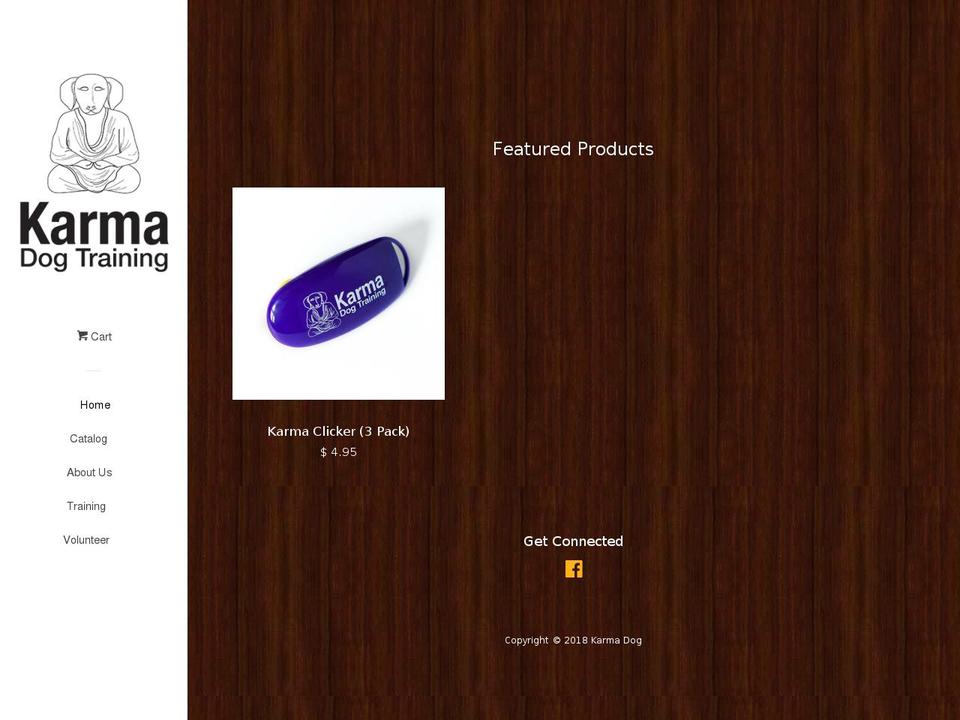 karmadogstore.com shopify website screenshot
