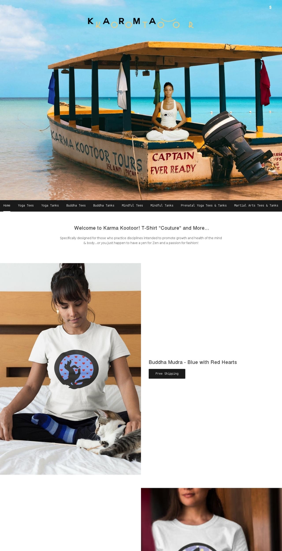 karmakootoor.com shopify website screenshot