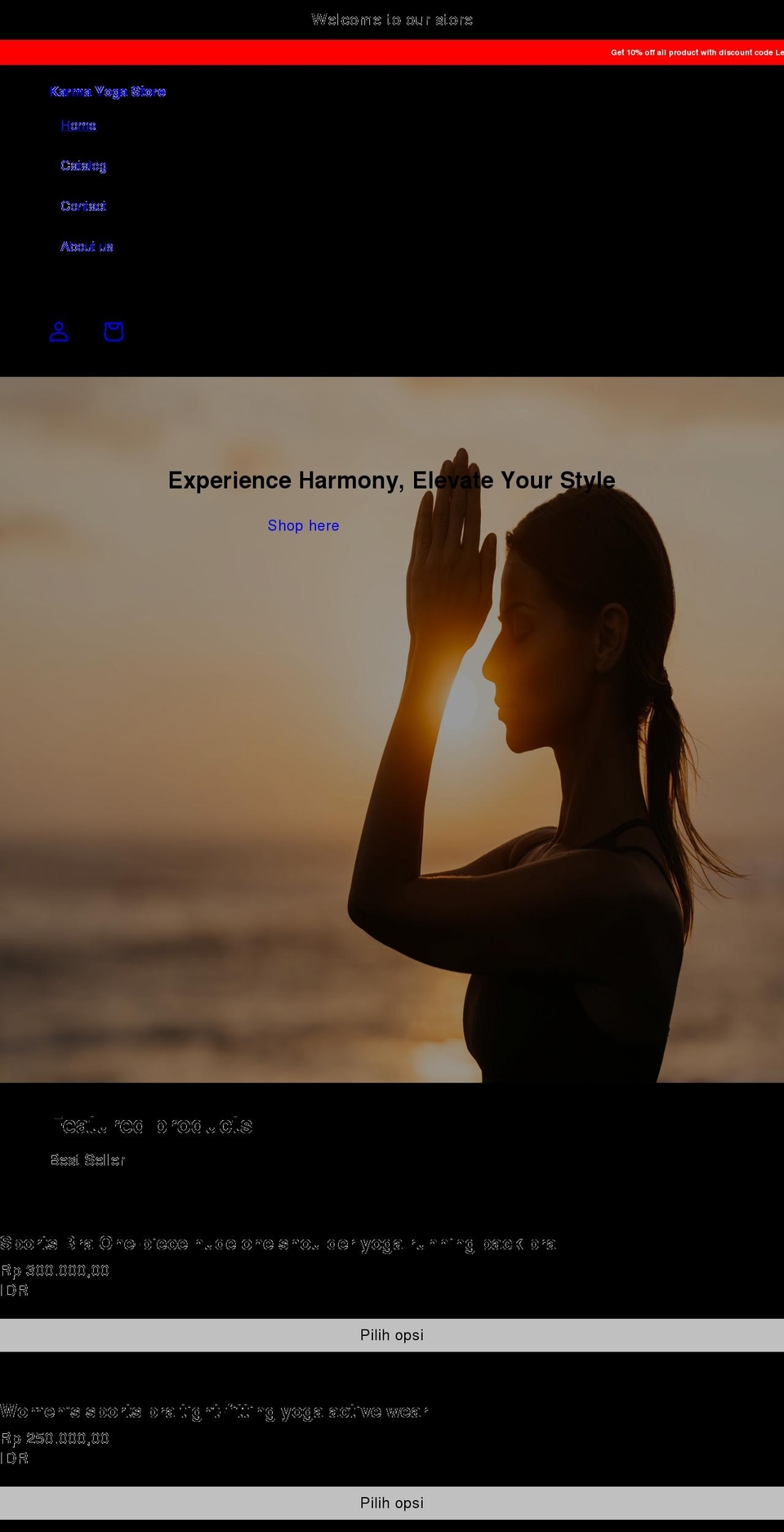 MyThemeIsExpensive-TH-JUN-14-18 Shopify theme site example karmayogastore.com