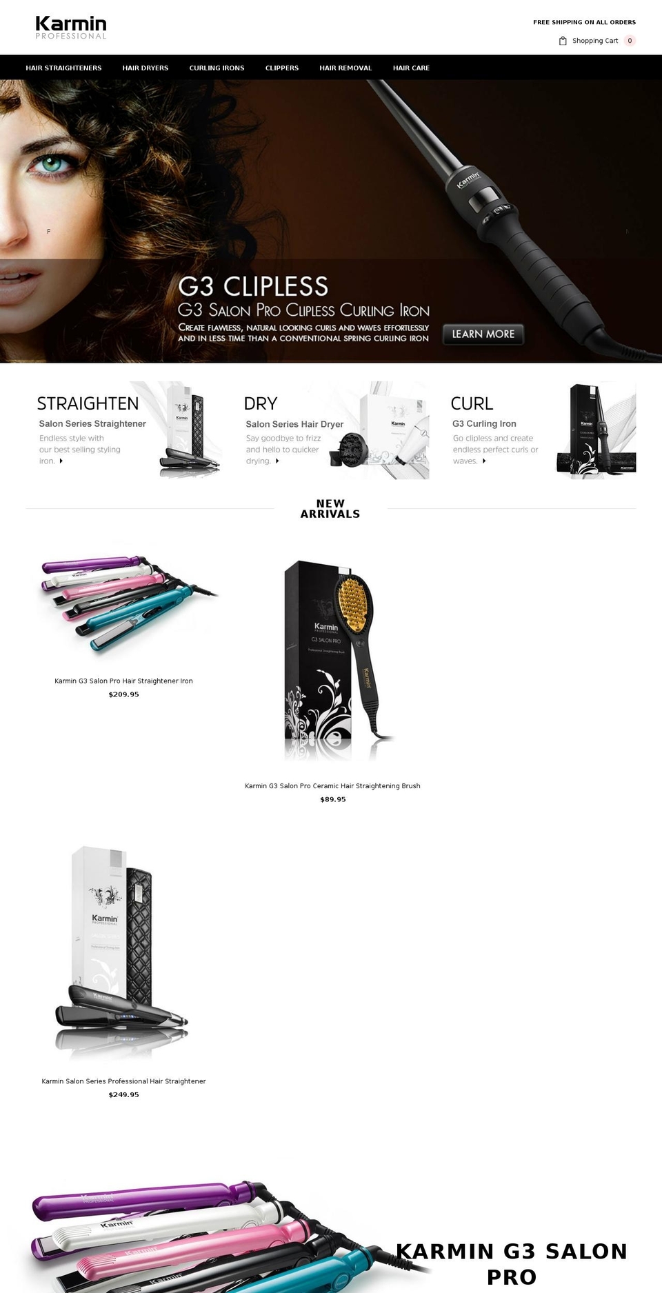 karmin.com.au shopify website screenshot