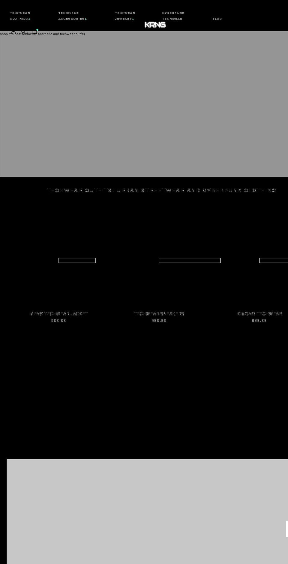 karnagestreetwear.com shopify website screenshot