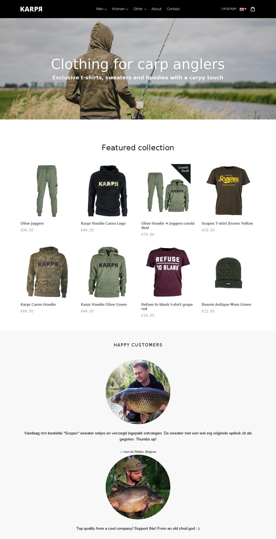 karpr.com shopify website screenshot