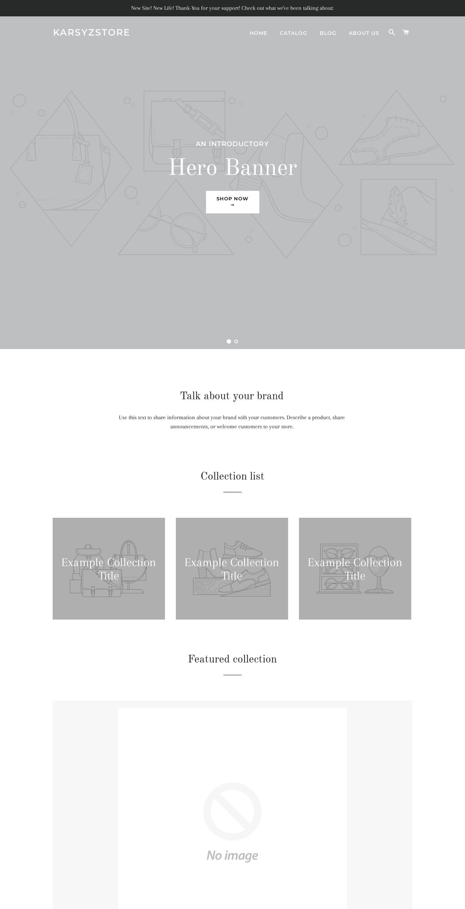 karsyzstore.com shopify website screenshot