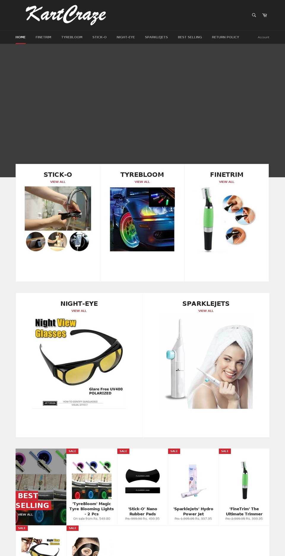 MARMETO CHECKOUT UPGRADE Shopify theme site example kartcraze.com