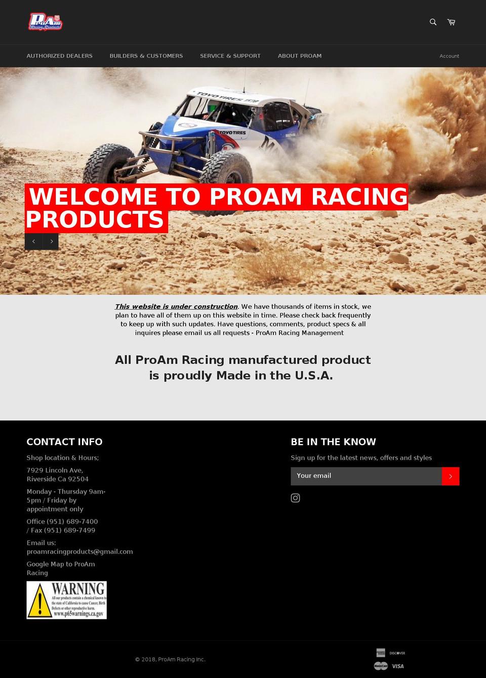 kartekoffroad.com — Shopify storefront screenshot