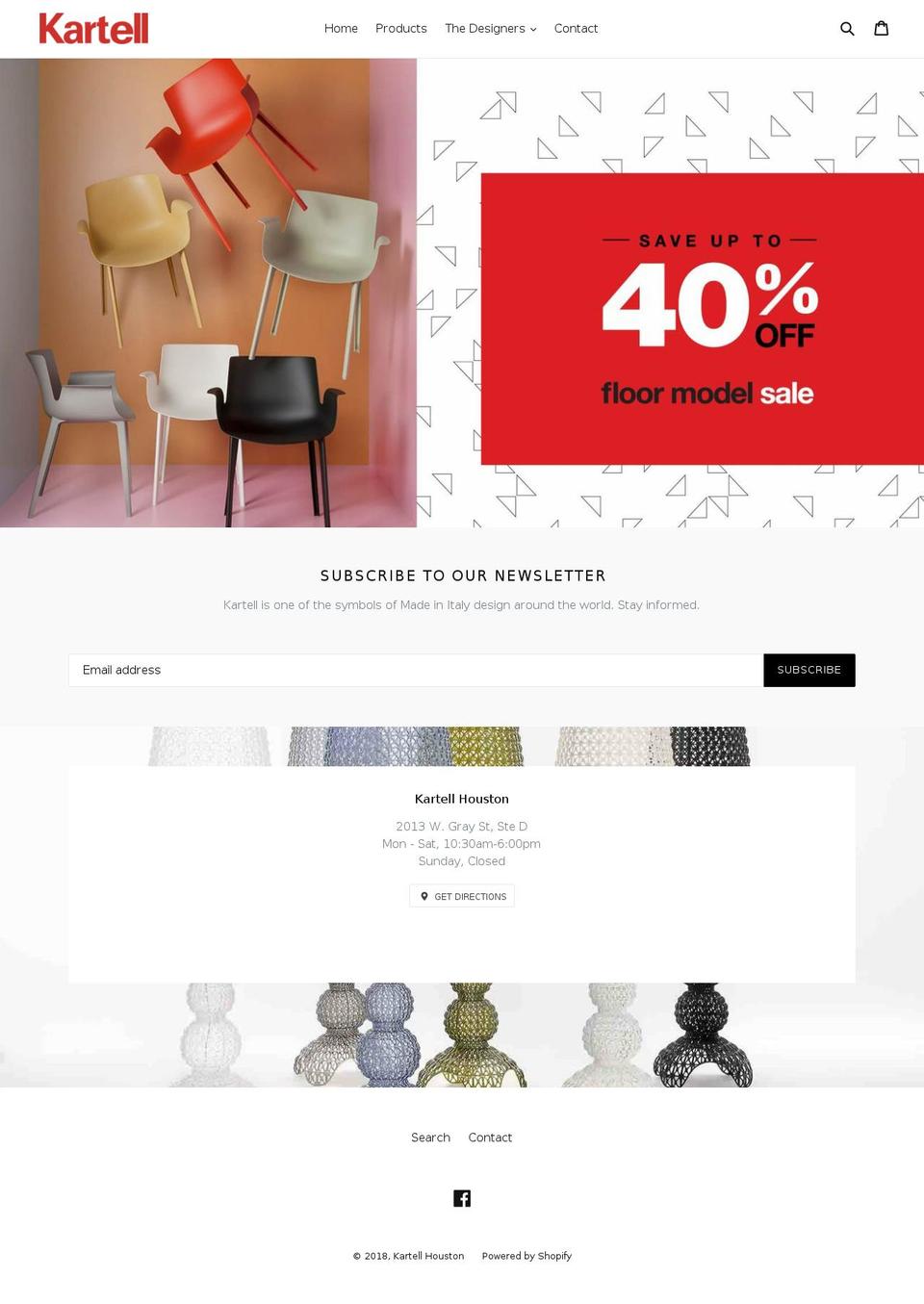 kartellhouston.com — Shopify storefront screenshot