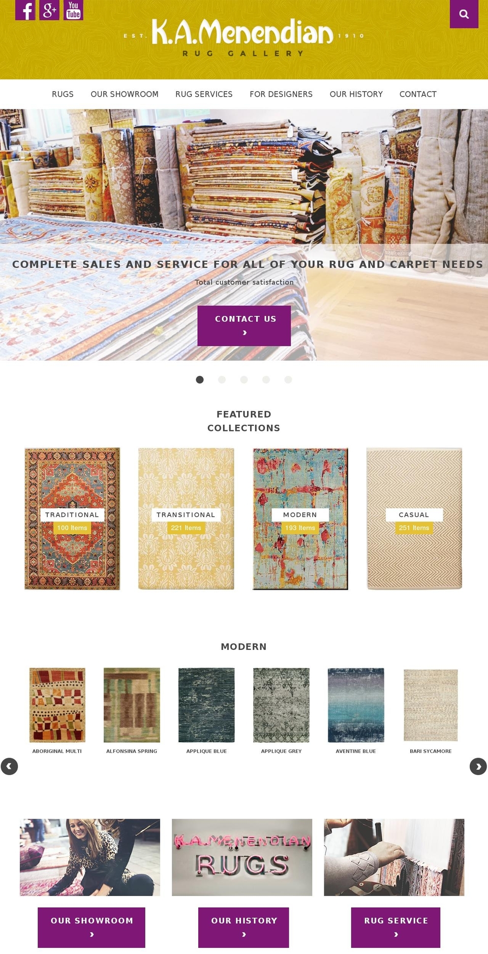 KA Shopify theme site example karugs.com