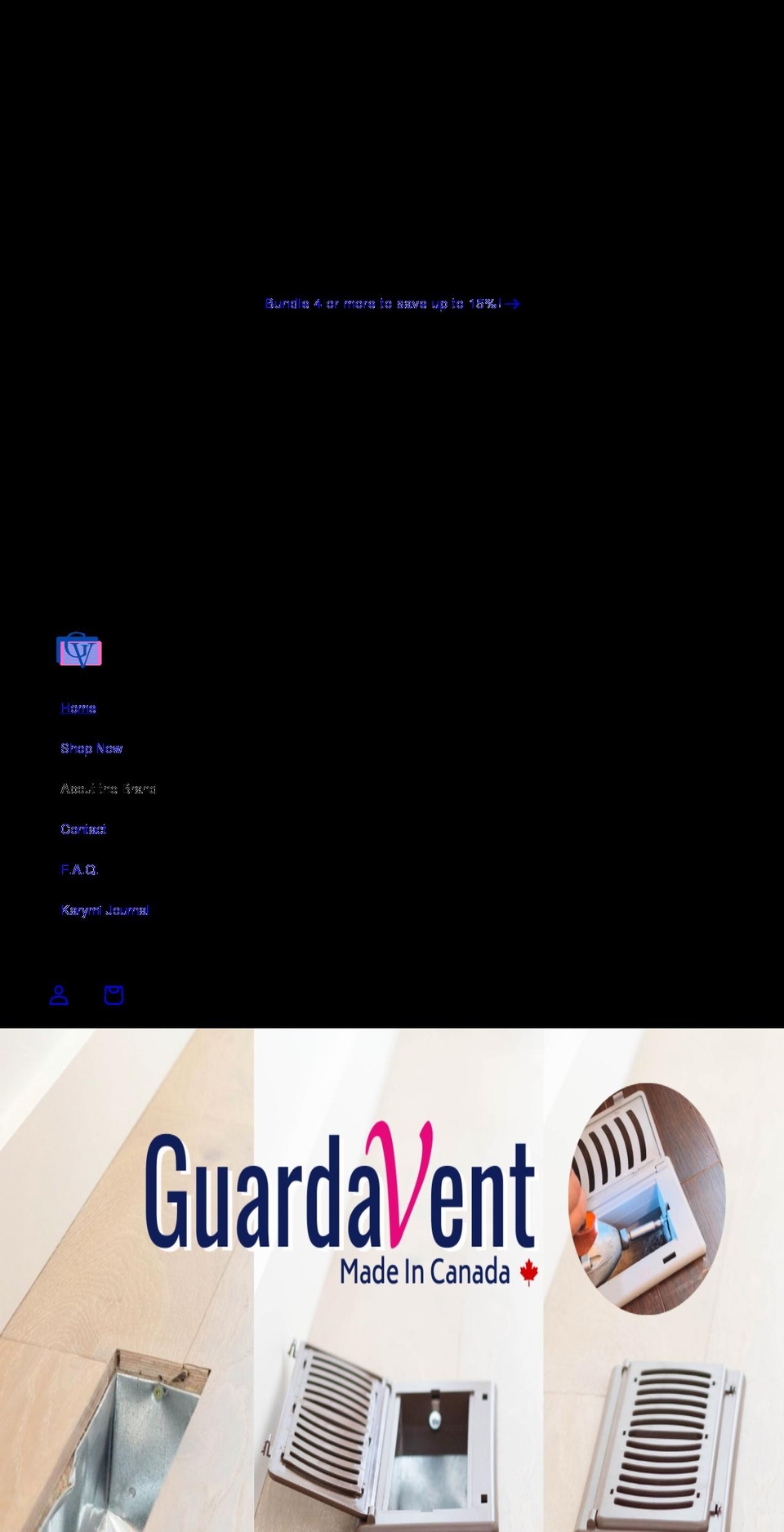 karymi.com shopify website screenshot