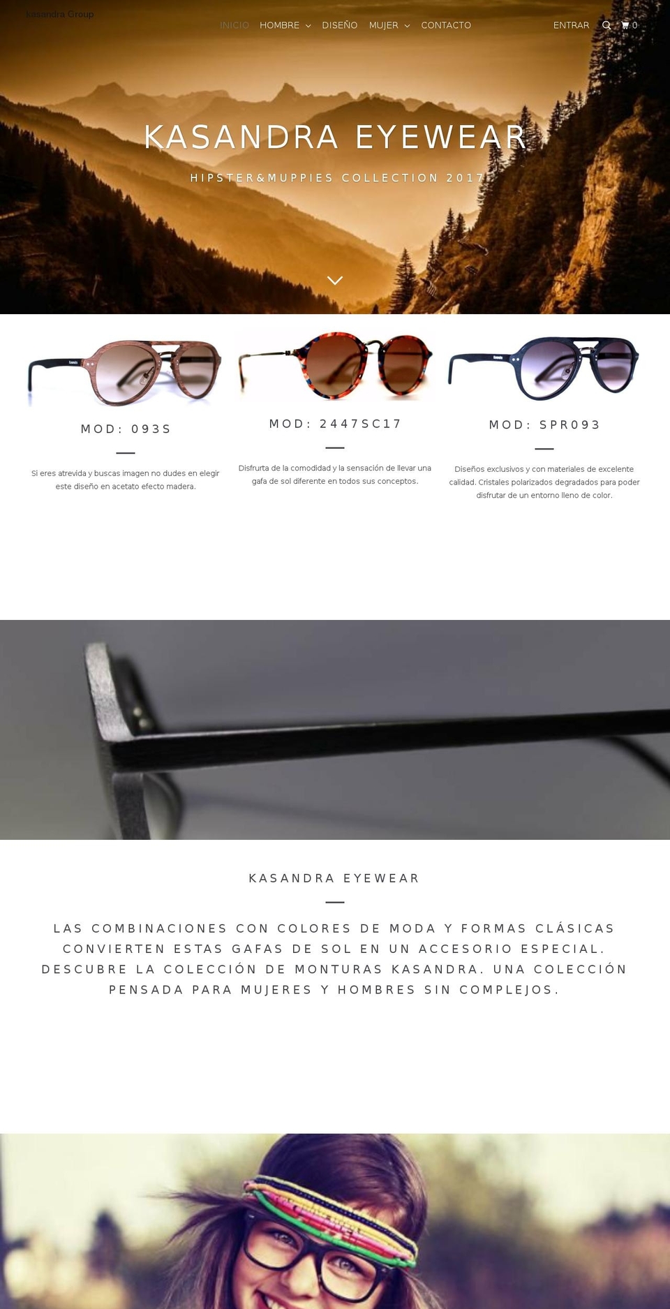 kasandra.es shopify website screenshot
