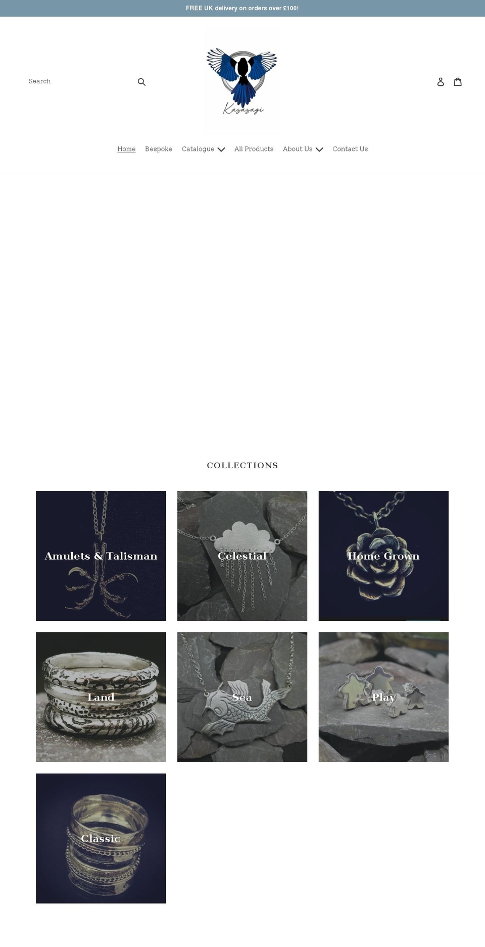 kasasagi.co.uk shopify website screenshot