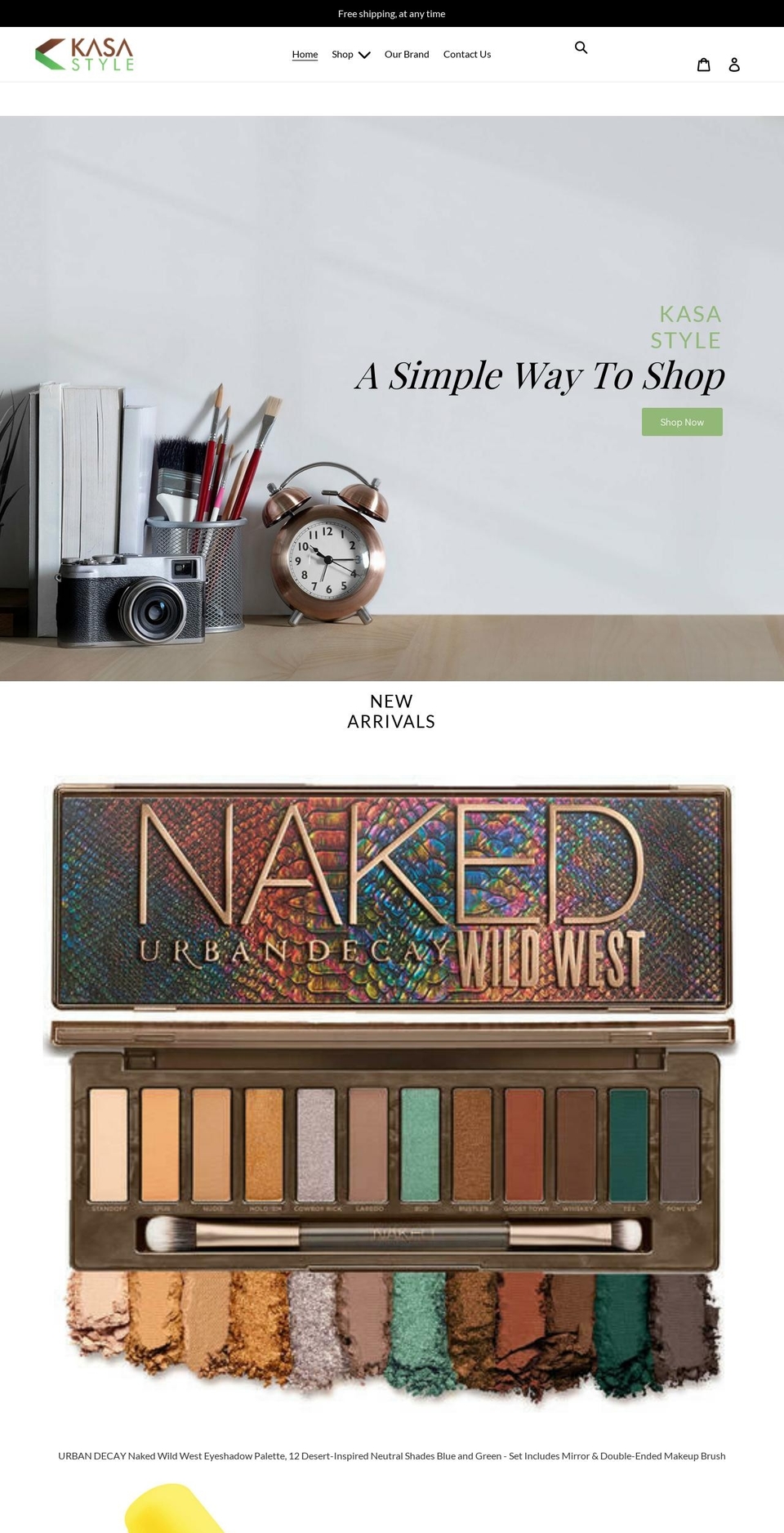 kasastyle.com shopify website screenshot