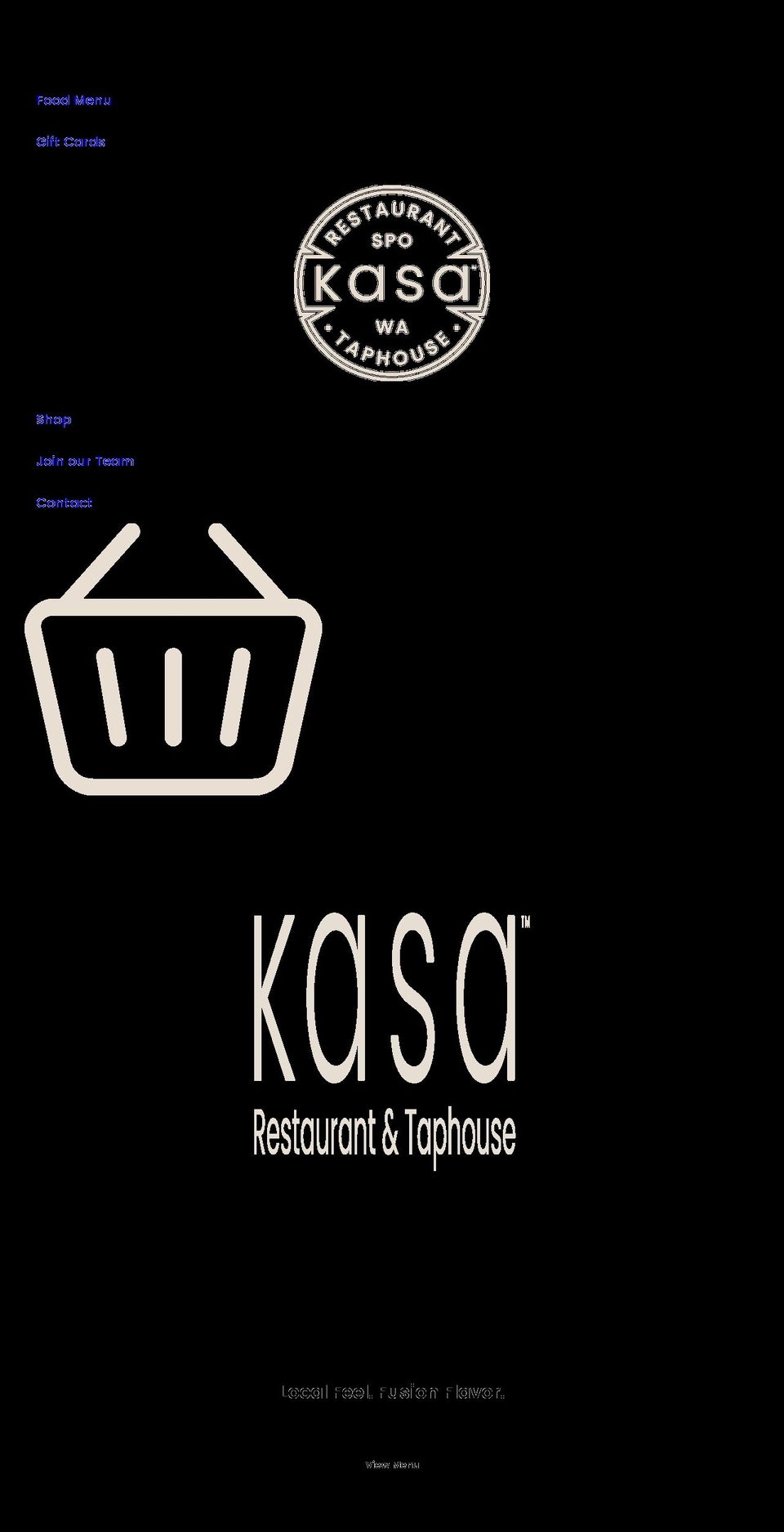 kasataphouse.com shopify website screenshot