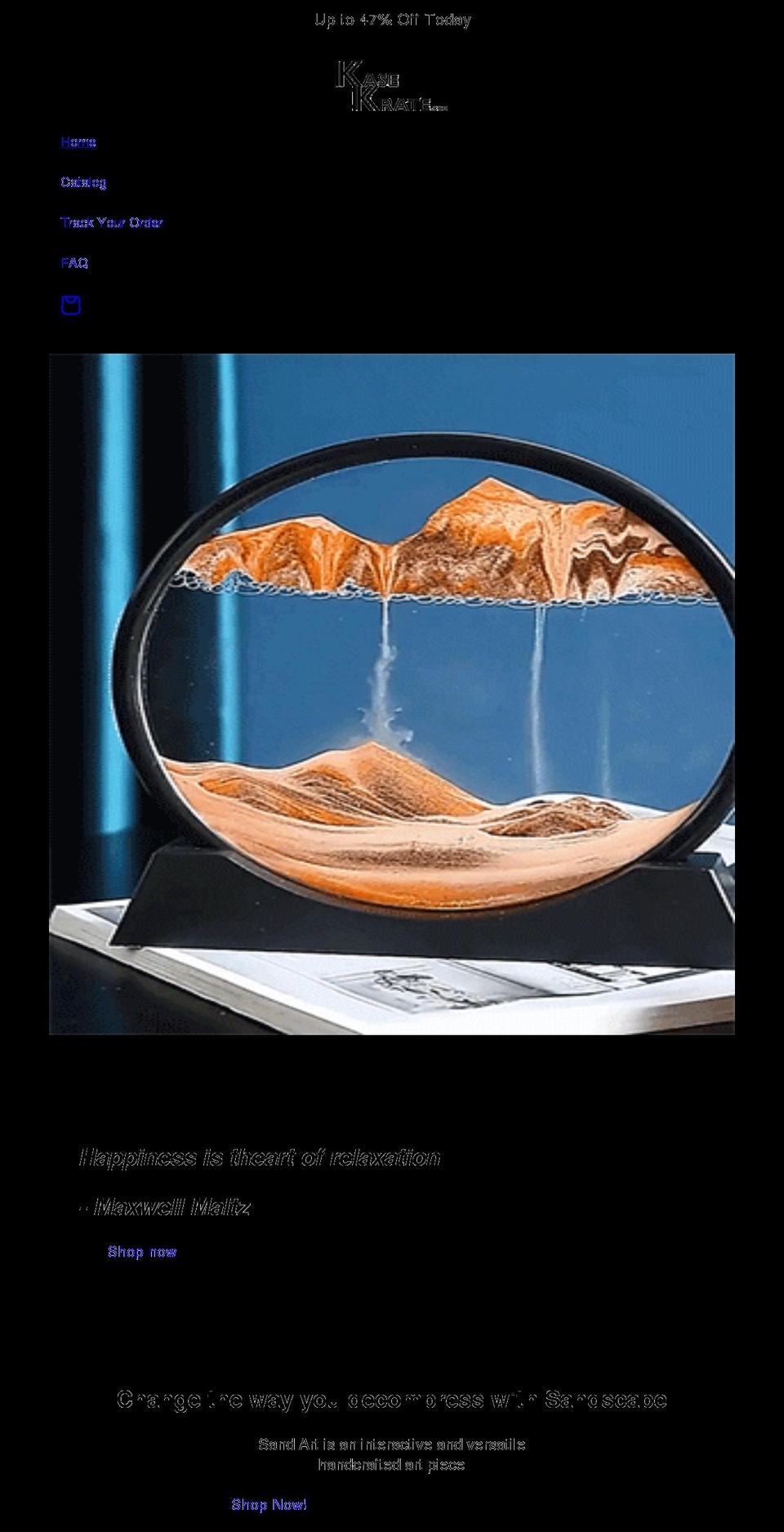 kasekrate.com shopify website screenshot