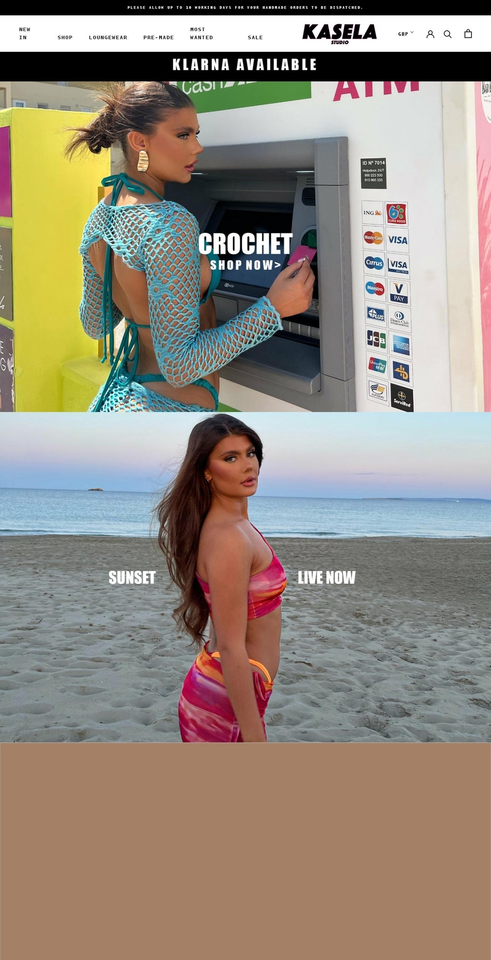 kaselastudio.com shopify website screenshot