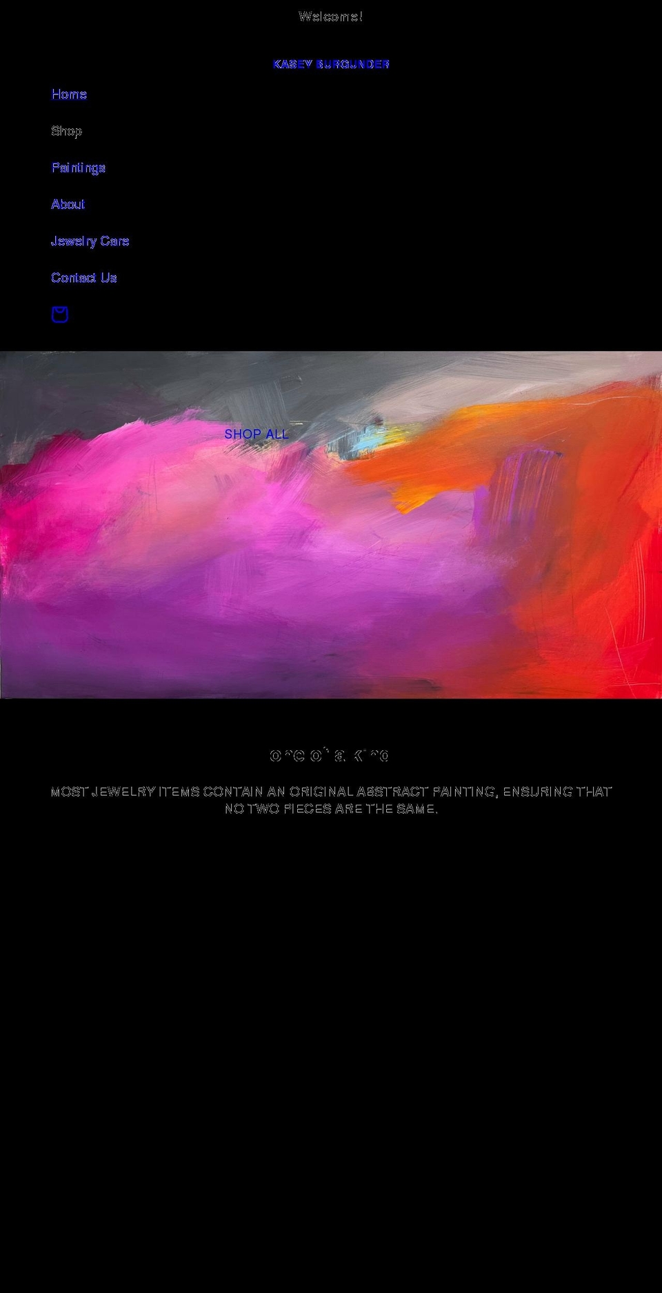 kaseyburgunder.com shopify website screenshot