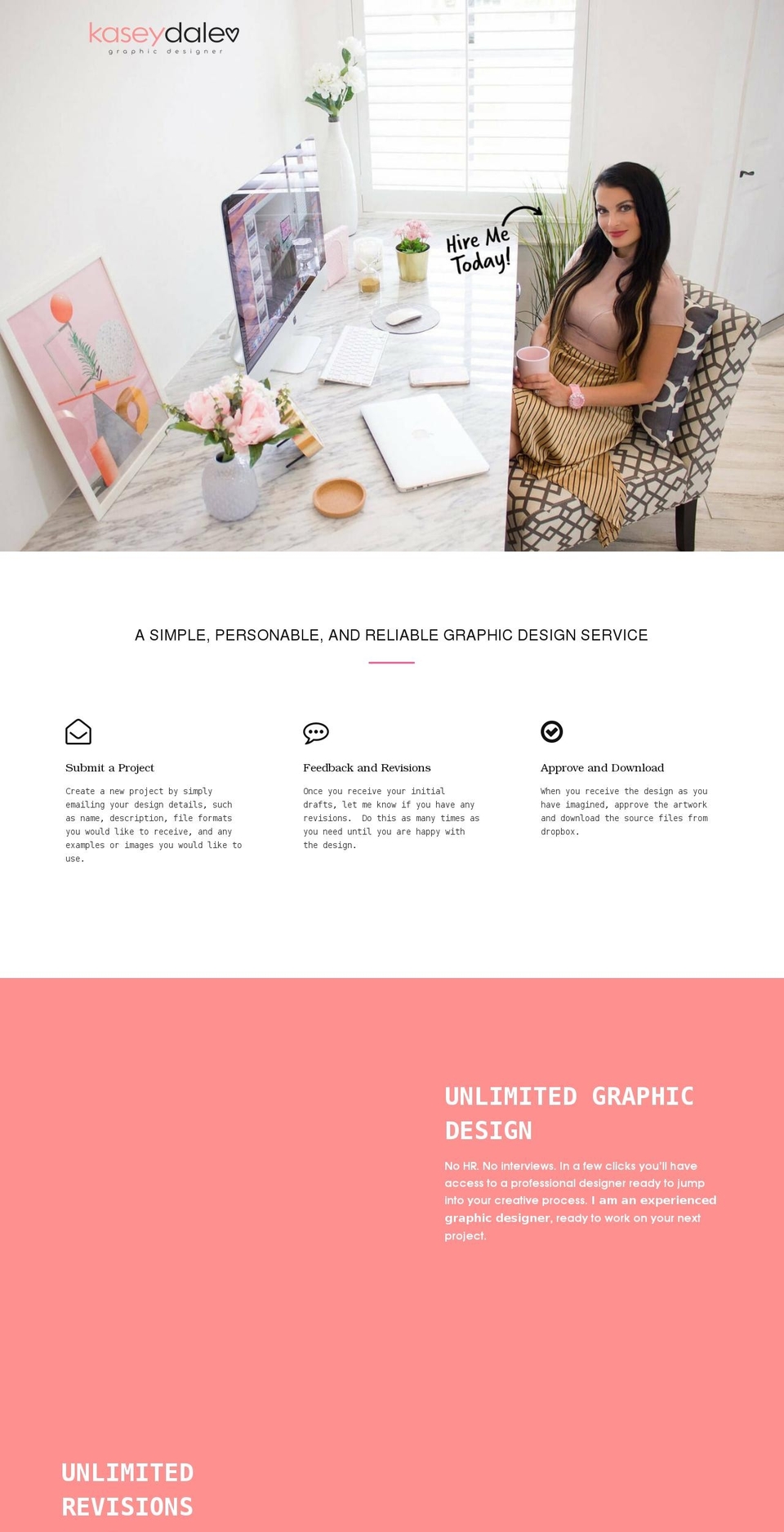 kaseydaleo.com shopify website screenshot
