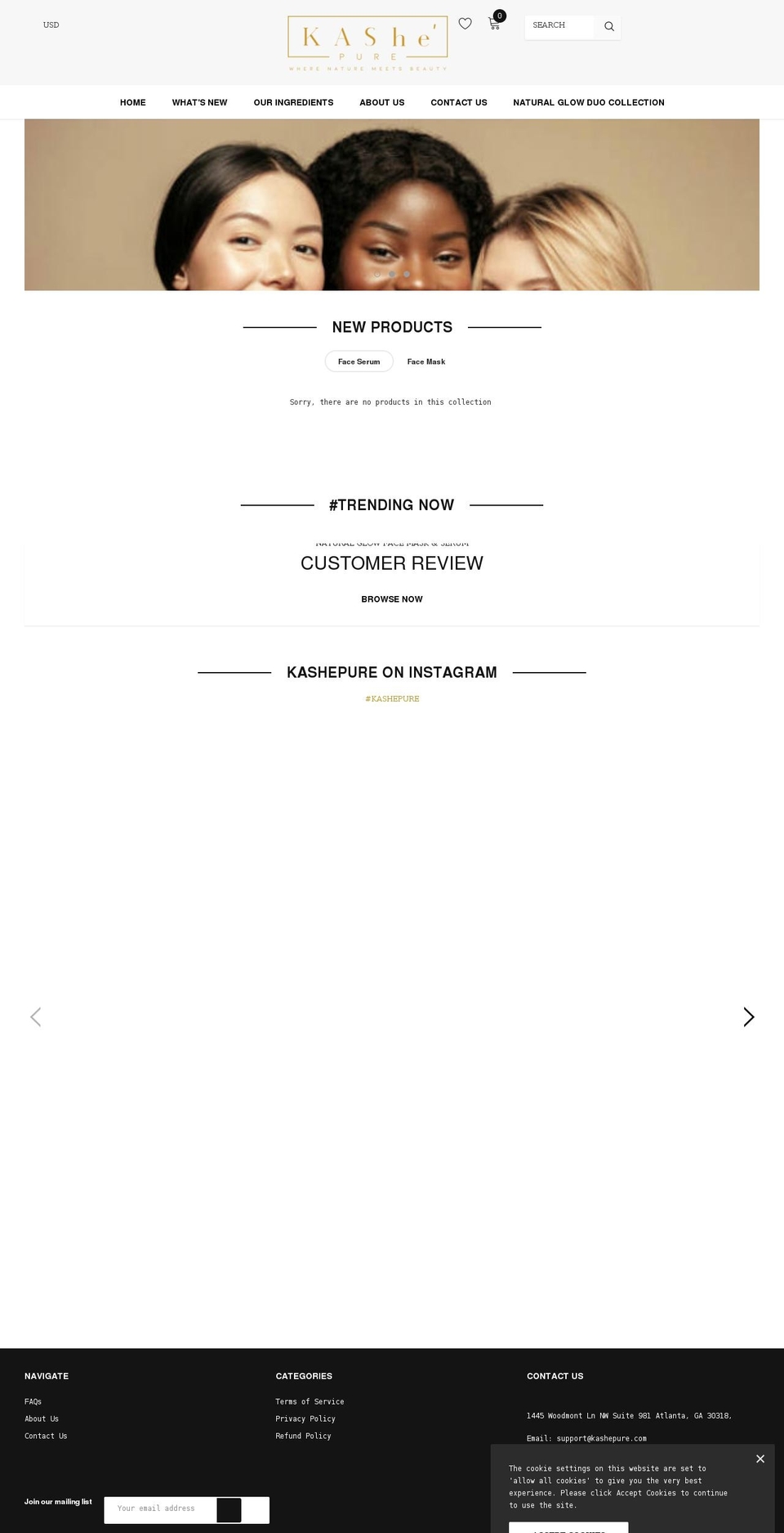 Cospora--sections-ready Shopify theme site example kashepure.com