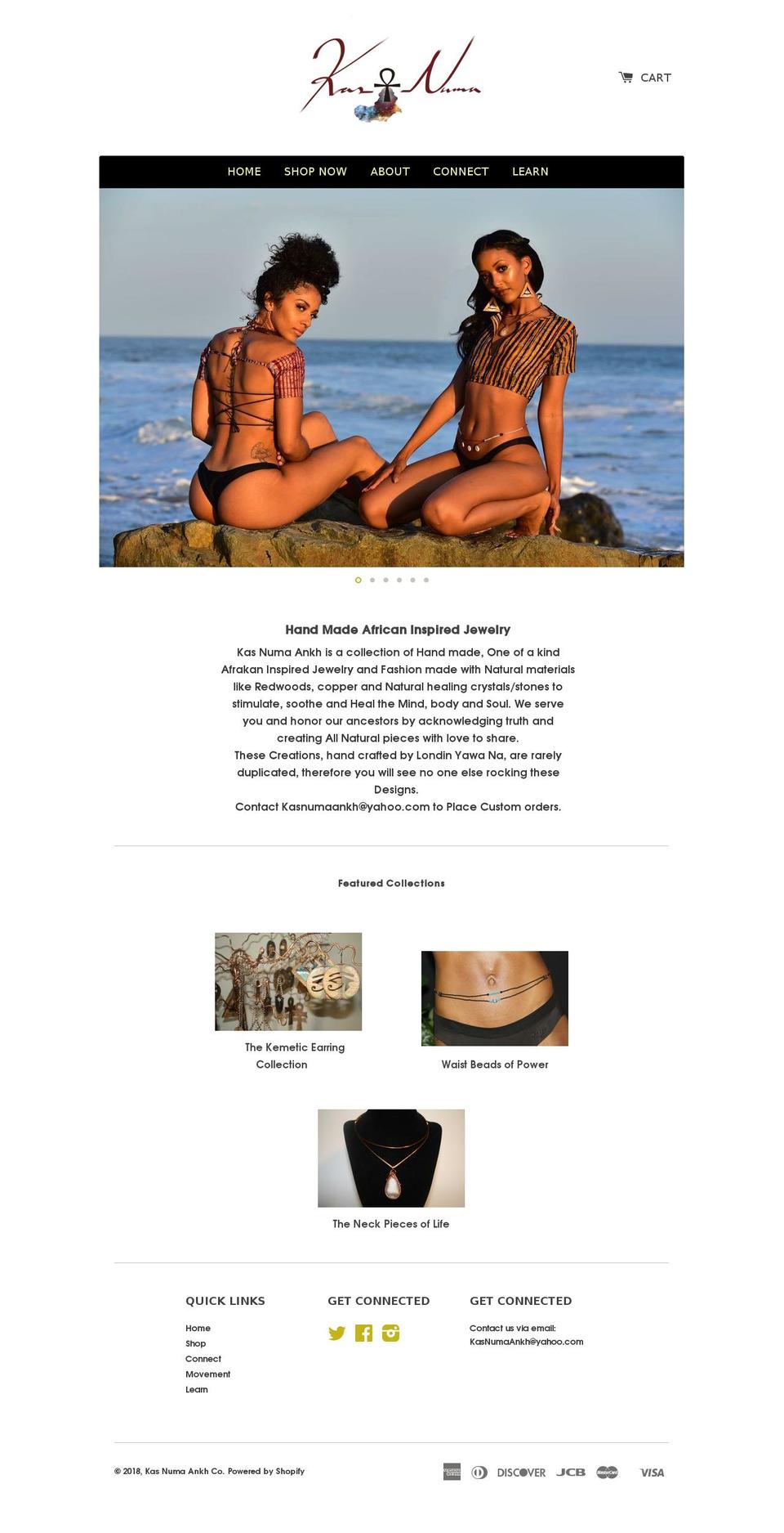 kasnuma.com — Shopify storefront screenshot