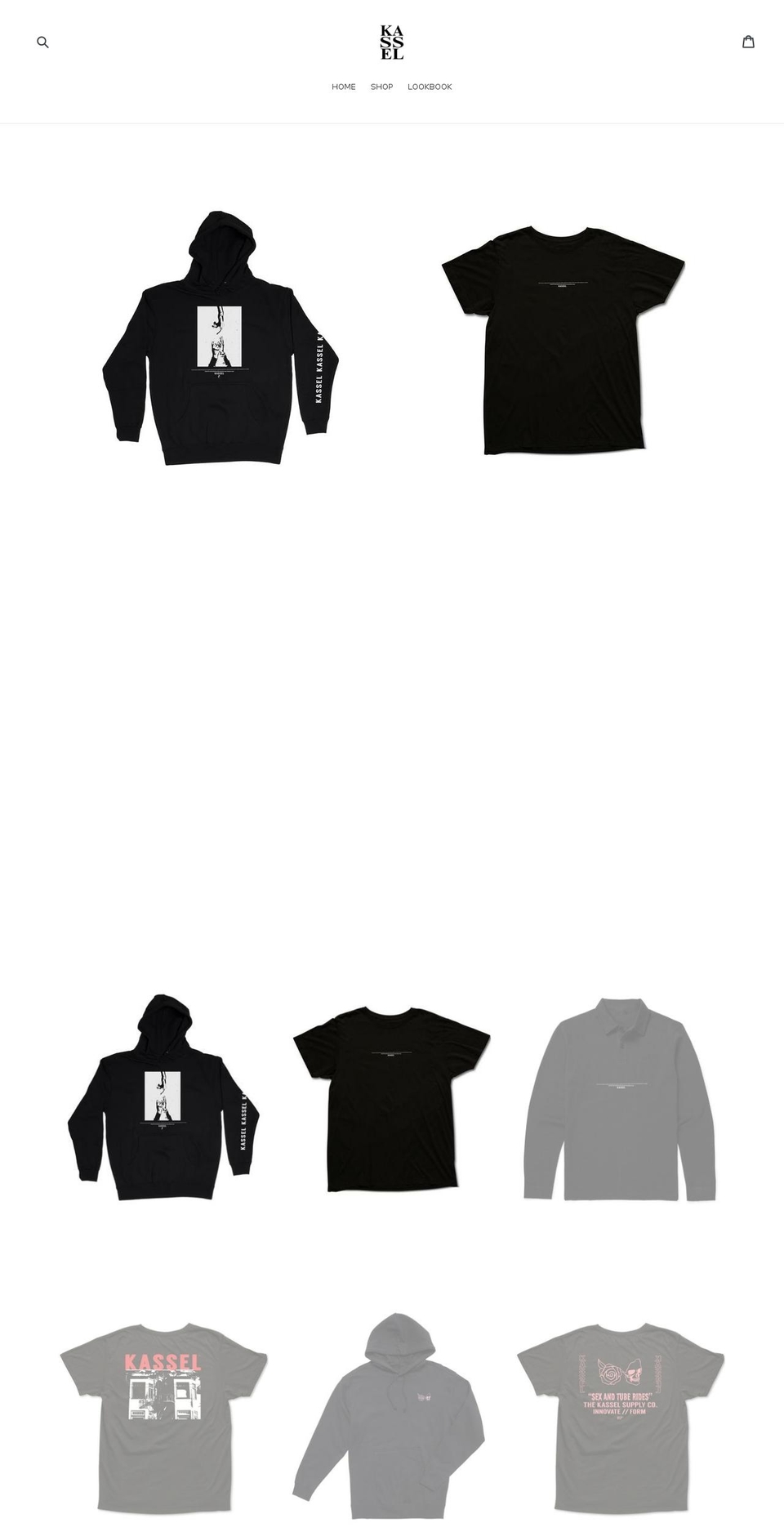 kasselbrand.com — Shopify storefront screenshot
