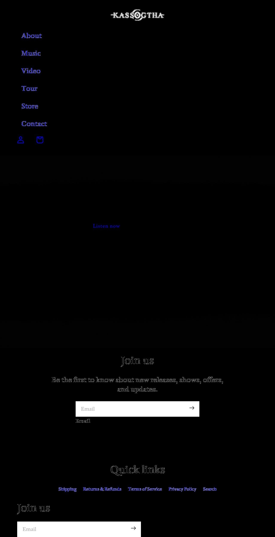 kassogtha.com shopify website screenshot