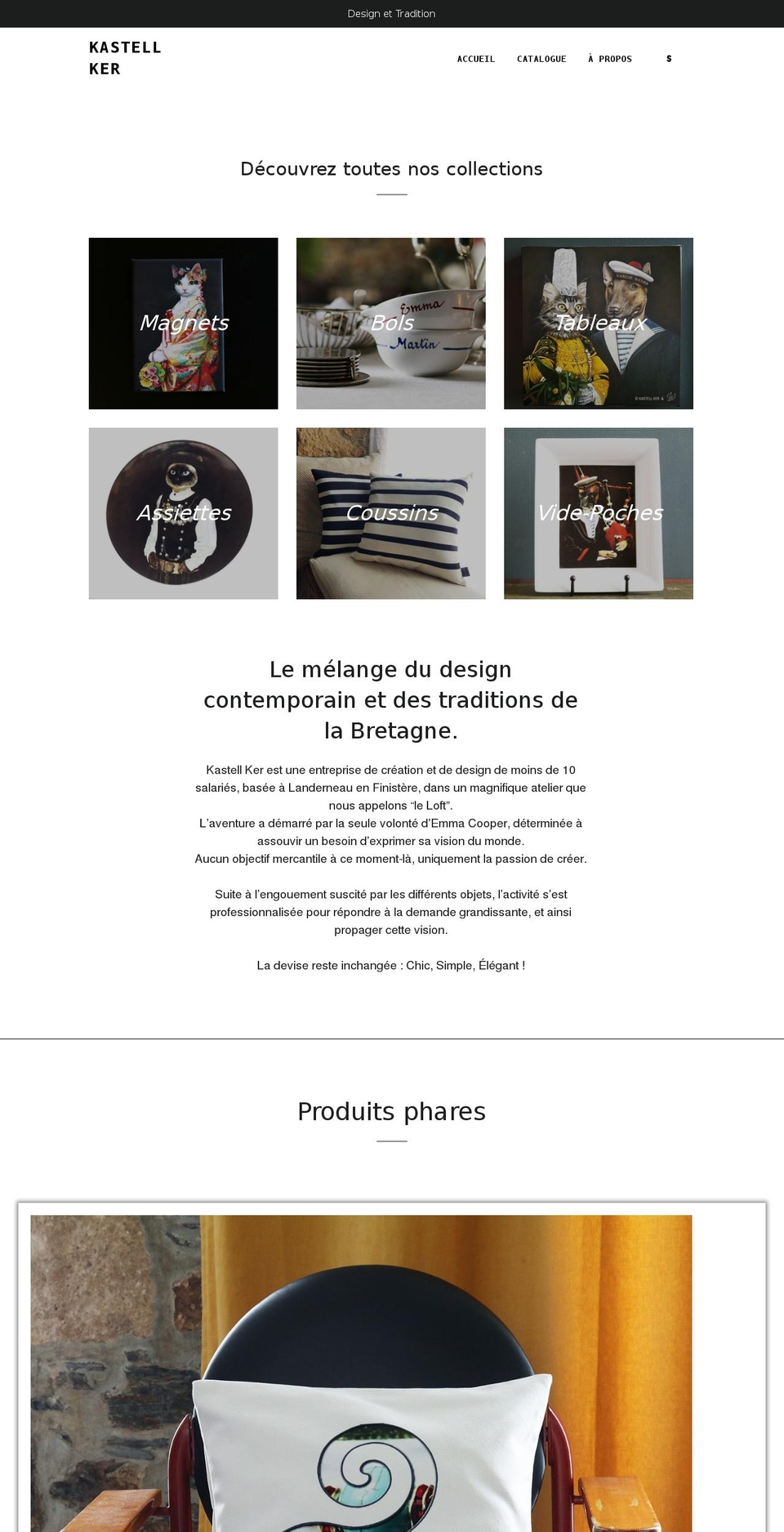 kastellker.com shopify website screenshot