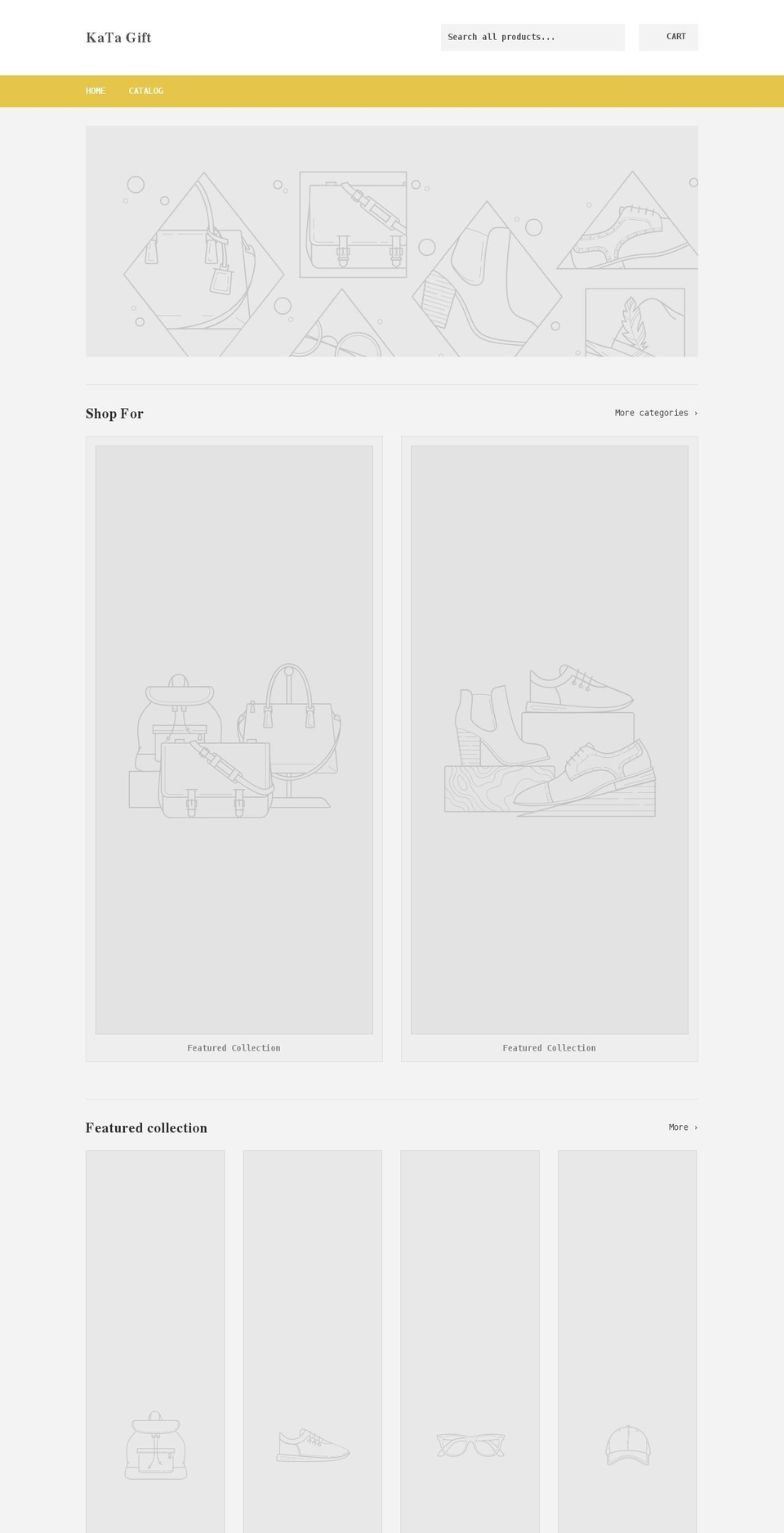 katagift.com shopify website screenshot