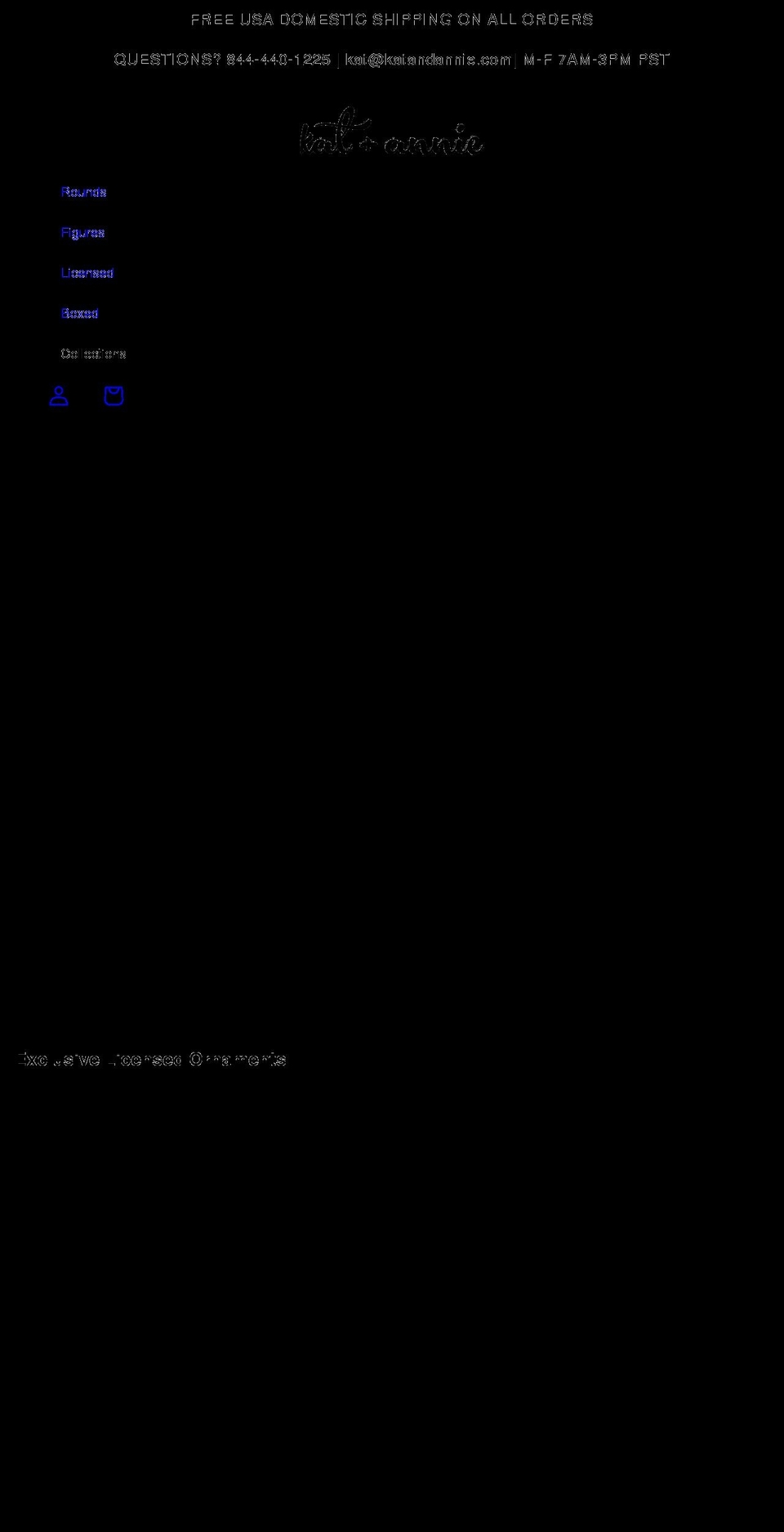 katandannie.com shopify website screenshot