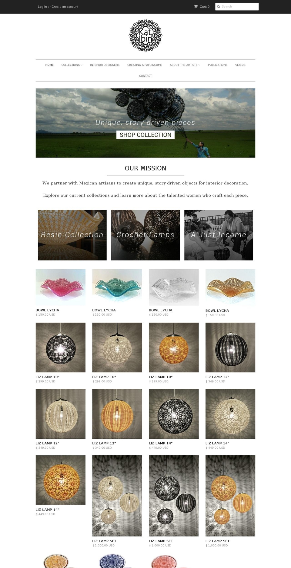 katandibin.com shopify website screenshot