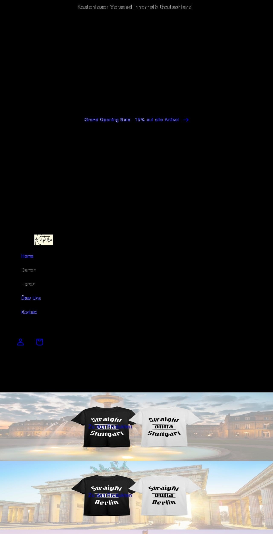 kataro.de shopify website screenshot