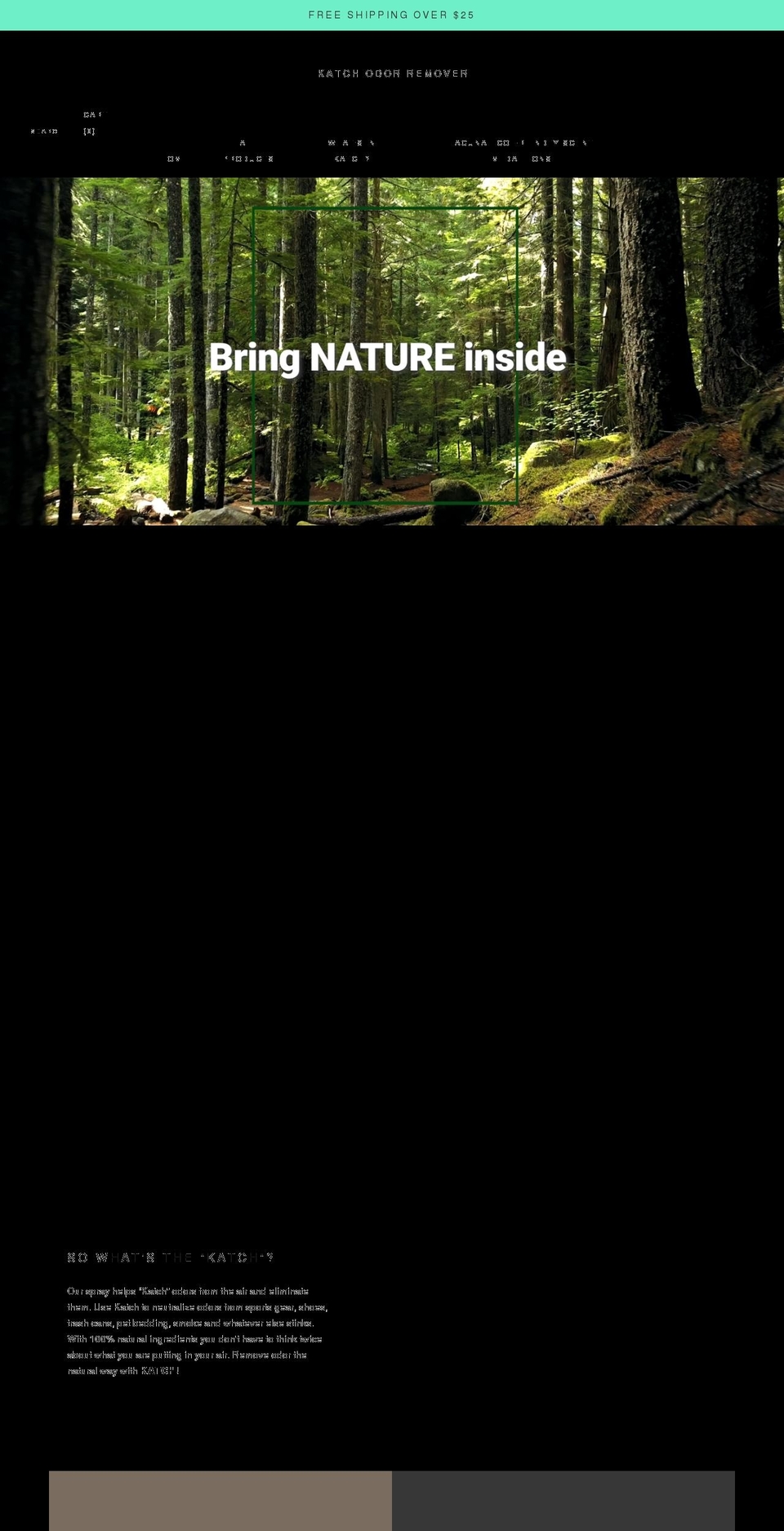 katchodors.com shopify website screenshot