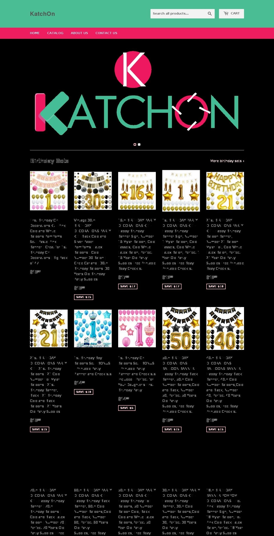 katchon.com shopify website screenshot